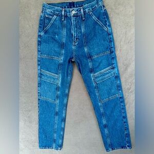 Agolde High Rise Jeans - Denim Blue